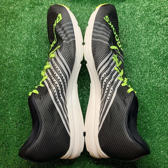 brooks hyperion men’s size 14 D med ‘black/nightlife’ running shoes 1102341D083 main image 13